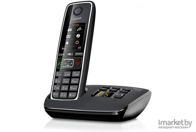 Радиотелефон DECT Gigaset C530A RUS черный [S30852-H2532-S301]