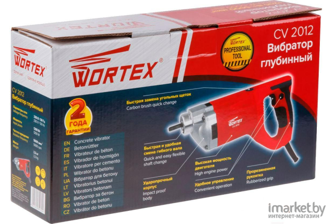 Глубинный вибратор Wortex CV 2012 [CV201200029]