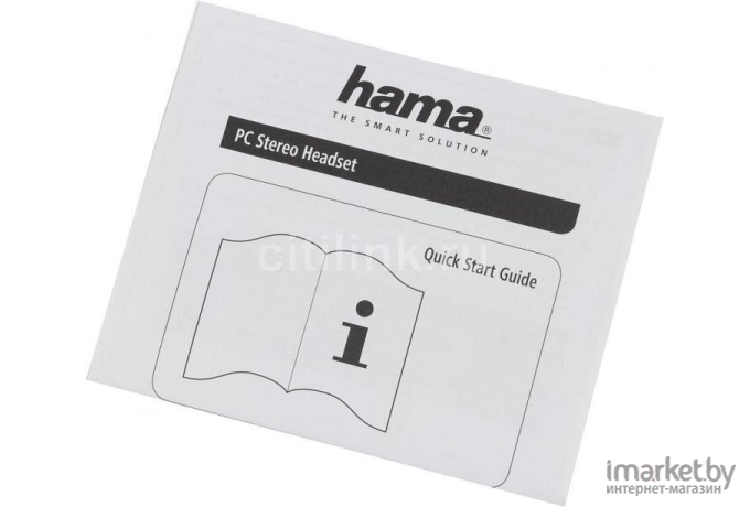 Наушники Hama Essential HS-P150 черный/серебристый [00053982]