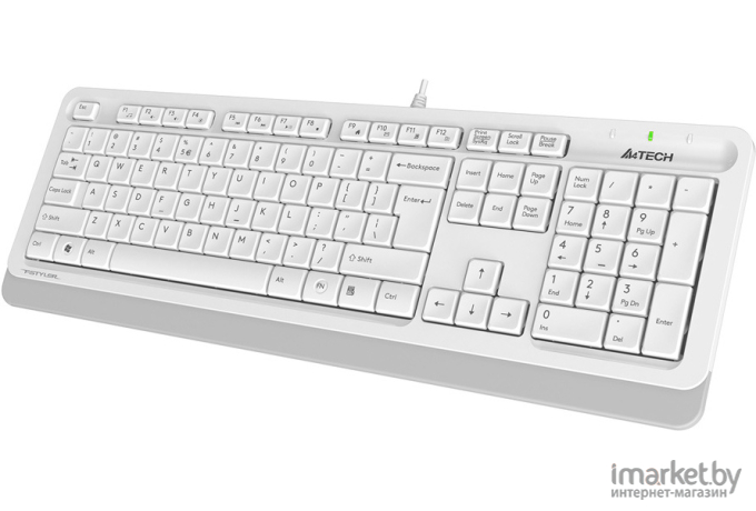 Набор периферии A4Tech Fstyler F1010 белый/серый [F1010 WHITE]