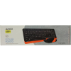 Набор периферии A4Tech Fstyler FG1010 черный/оранжевый [FG1010 ORANGE]