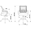 Офисное кресло Бюрократ CH-695NSL TW-03A салатовый [CH-695N/SL/SD/TW-11]