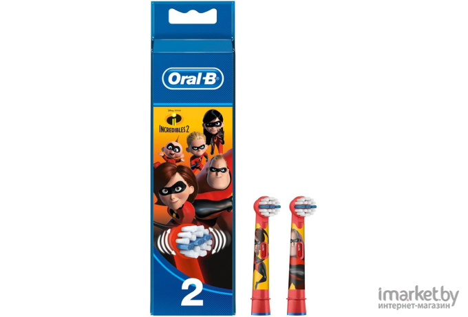 Электрическая зубная щетка Braun Oral-B Vitality Kids D12.513K Incredibles2 красный/синий [80313554]