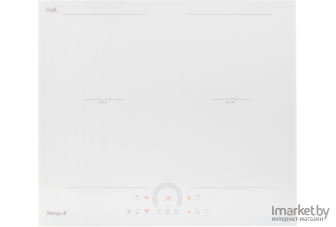 Варочная панель Weissgauff HI 642 WFZC белый [425380]