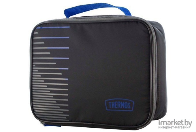 Термосумка для бутылочек Thermos Lunch Kit 3л черный/синий [765185]