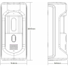 Видеодомофон Dahua DHI-VTO2101E-P-S1