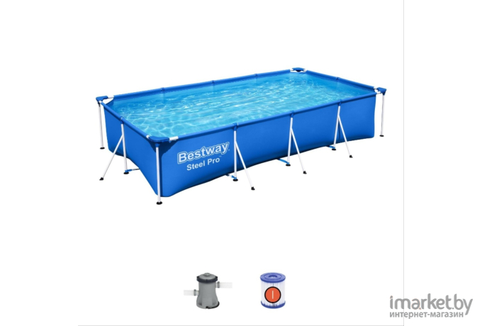 Каркасный бассейн Bestway Steel Pro Pool Set [56424]