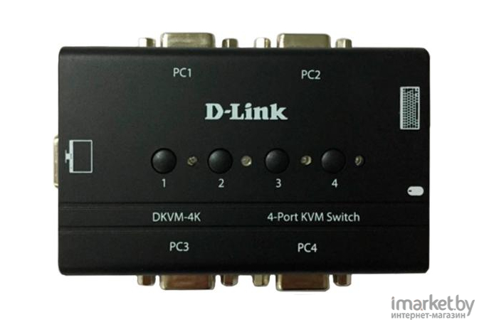 KVM-переключатель D-Link DKVM-4K/B2B