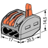 Аксессуары для освещения WAGO Клемма 222-413 53162 50шт
