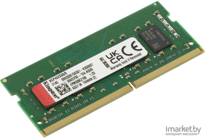 Оперативная память Kingston Branded DDR4  8GB PC4-25600 3200MHz SR x8 [KCP432SS8/8]