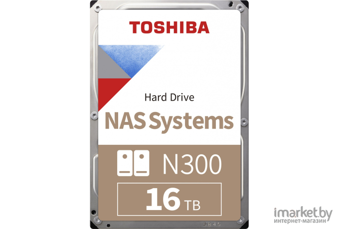 Жесткий диск Toshiba 16TB [HDWG31GUZSVA]