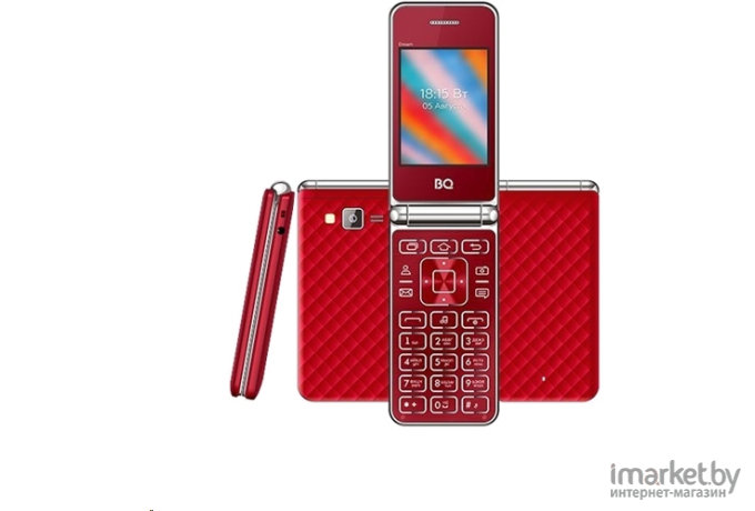 Мобильный телефон BQ-Mobile 2445 Dream Dark Red [86188603]