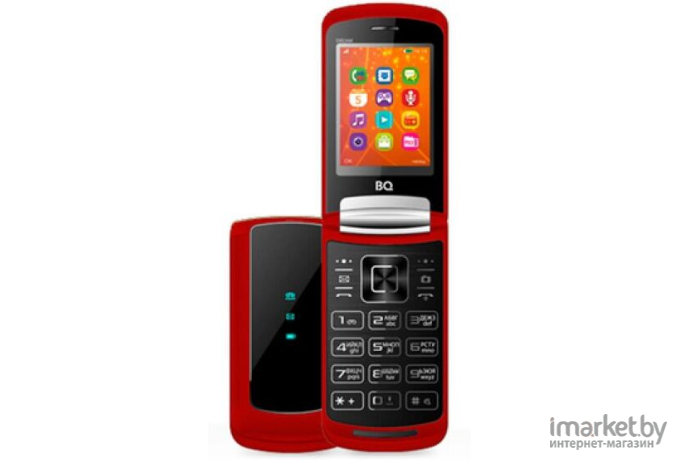 Мобильный телефон BQ-Mobile 2445 Dream Dark Red [86188603]