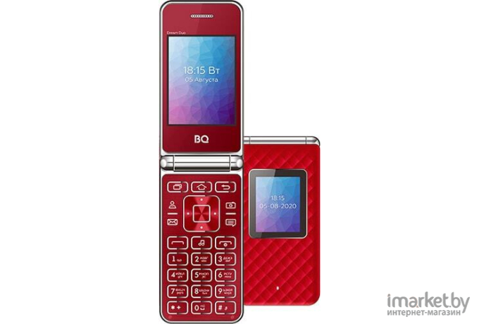 Мобильный телефон BQ-Mobile 2446 Dream Duo Red