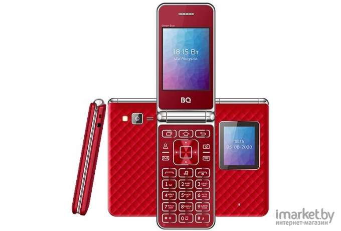 Мобильный телефон BQ-Mobile 2446 Dream Duo Red