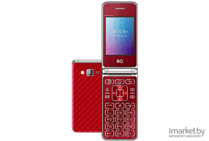 Мобильный телефон BQ-Mobile 2446 Dream Duo Red