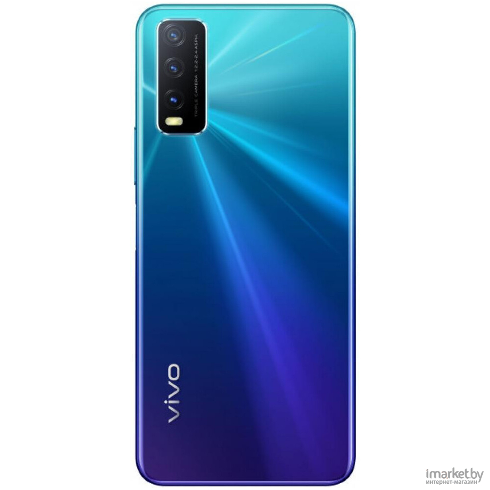 Мобильный телефон Vivo Y20 4/64GB V2027 Nebula Blue в каталоге | Цена |  Доставка по РБ