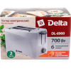 Тостер Delta DL-6900 белый