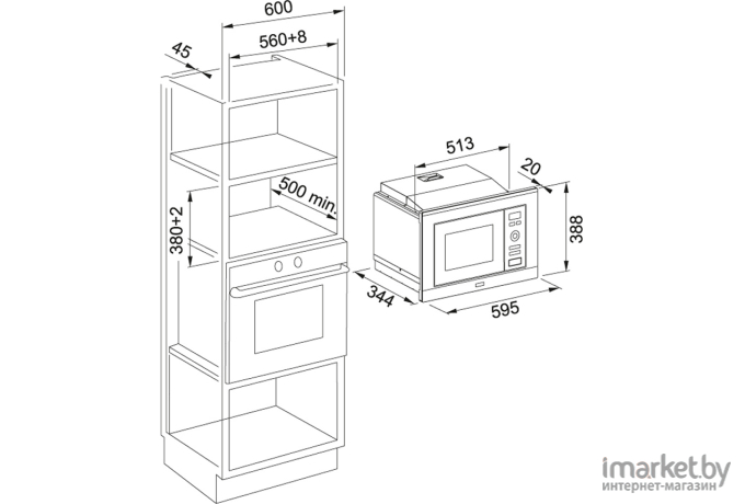 Микроволновая печь Franke FMW 20 SMP G XS [131.0574.627]