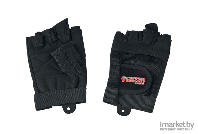 Перчатки для фитнеса Grizzly Fitness Sport & Fitness XS замша черный [GF\8737-04\XS-MN-SD]