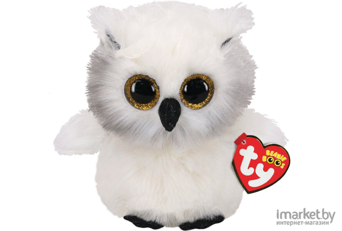 Мягкая игрушка TY Beanie Boos Сова Snowy [36305]