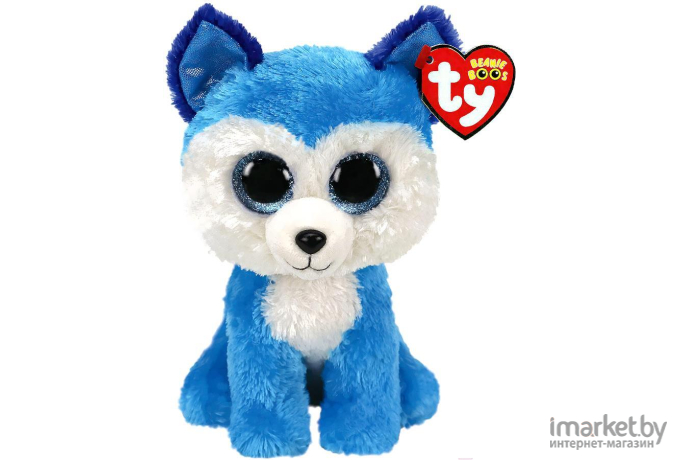 Мягкая игрушка TY Beanie Boos Щенок хаски Prince [36310]