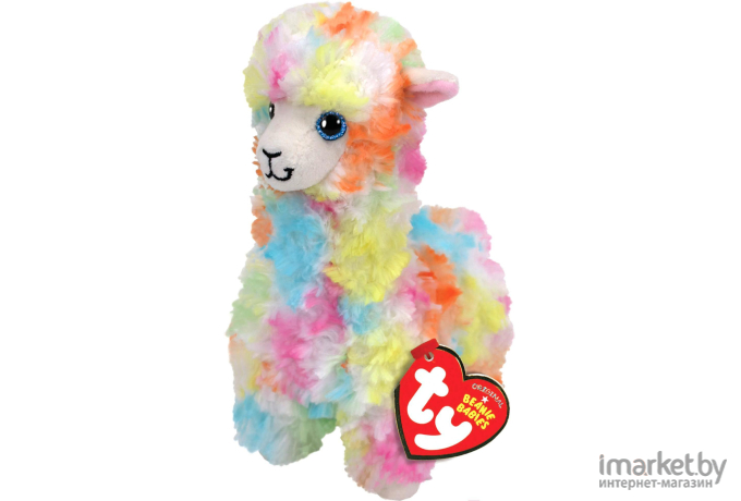 Мягкая игрушка TY Beanie Boos Лама Lola [41217]