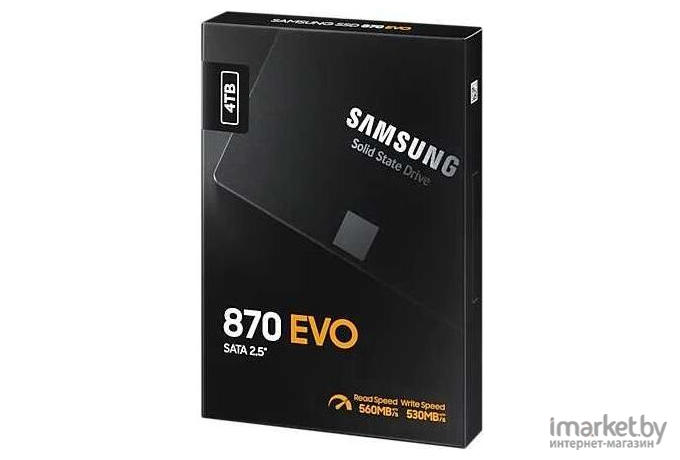 SSD диск Samsung 4TB 870 EVO [MZ-77E4T0BW]