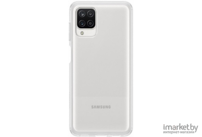 Чехол для телефона Samsung Soft Clear Cover для A12 прозрачный [EF-QA125TTEGRU]