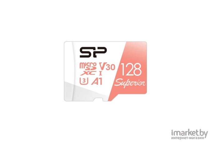 Карта памяти Silicon-Power microSD 128GB Superior A1 microSDXC Class 10 [SP128GBSTXDV3V20]