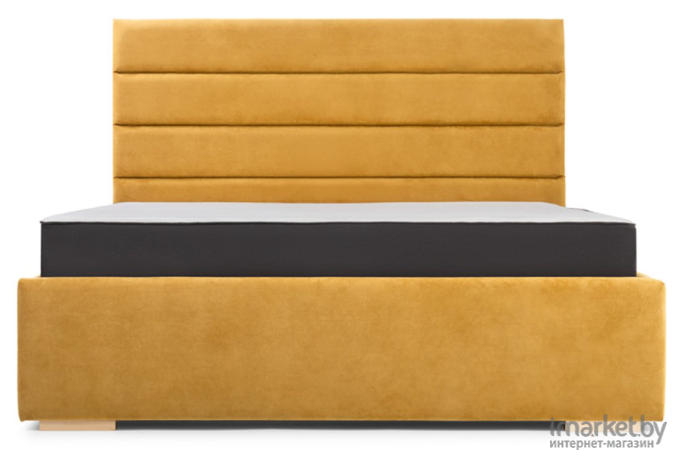 Кровать Woodcraft Лосон 160 Velvet Mustard