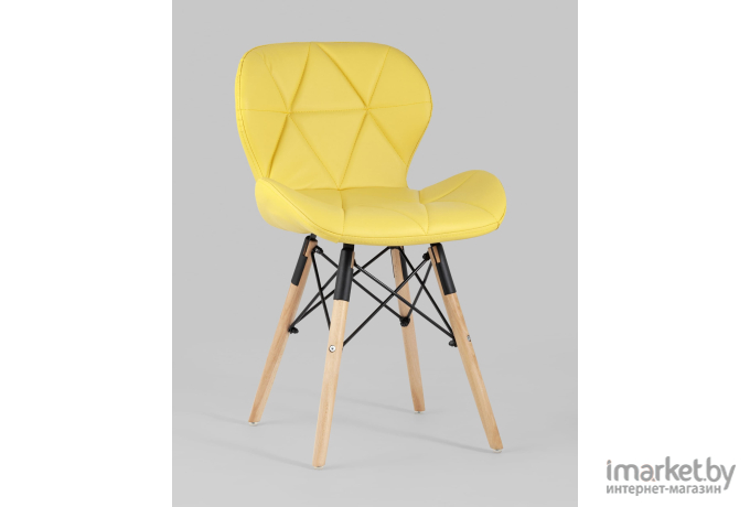 Стул Stool Group Бон экокожа желтый [DC-19122601 yellow]