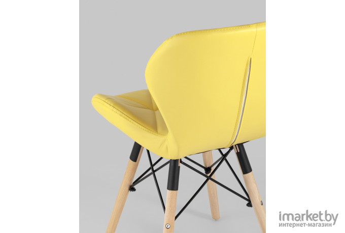 Стул Stool Group Бон экокожа желтый [DC-19122601 yellow]