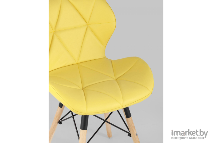 Стул Stool Group Бон экокожа желтый [DC-19122601 yellow]