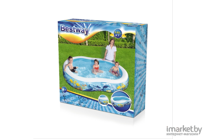 Надувной бассейн Bestway Play Pool 262x157x46 [54118]