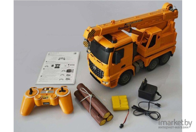 Радиоуправляемая машина Double Eagle Mercedes-Benz Antos Crane 1:20 [E526-003]