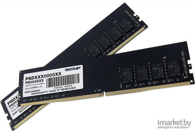 Оперативная память Patriot Signature Line 16Gb DDR 4 DIMM PC25600 [PSD416G3200K]