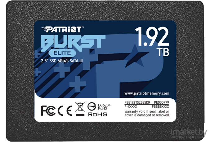 SSD диск Patriot Burst Elite 1.92TB [PBE192TS25SSDR]