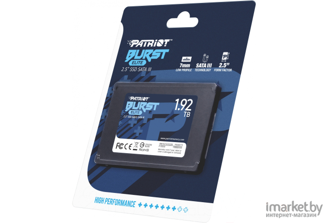 SSD диск Patriot Burst Elite 1.92TB [PBE192TS25SSDR]