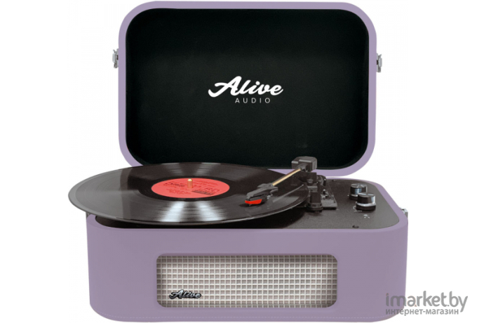 Виниловый проигрыватель Alive Audio STORIES c Bluetooth Lilac [AASTR06ll]