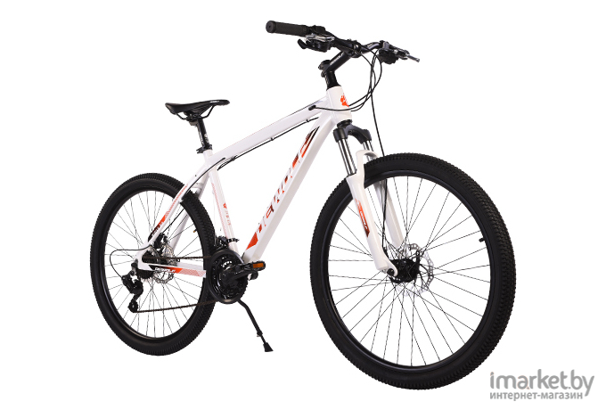 Велосипед Dewolf Ridly 20 26  18 белый/красно-оранжевый/черный [DWF2126040018]