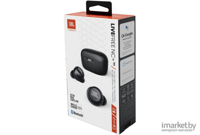 Наушники JBL LIVE FREE NC + TWS [JBLLIVEFRNCPTWSB]