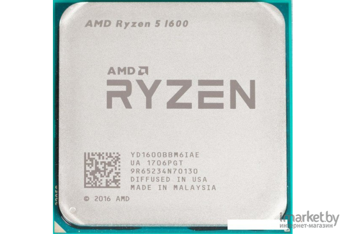 Процессор AMD Ryzen 5 1600 BOX [YD1600BBAFBOX]