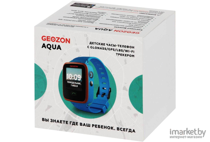 Умные часы Geozon Aqua Blue [G-W04BLU]