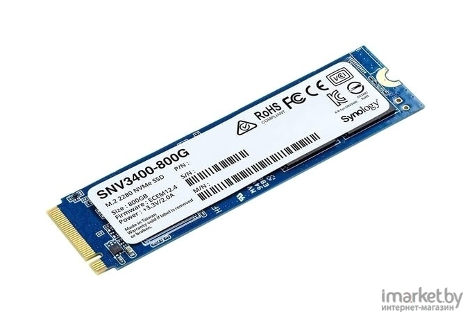 SSD диск Synology 2280 800GB [SNV3400-800G]