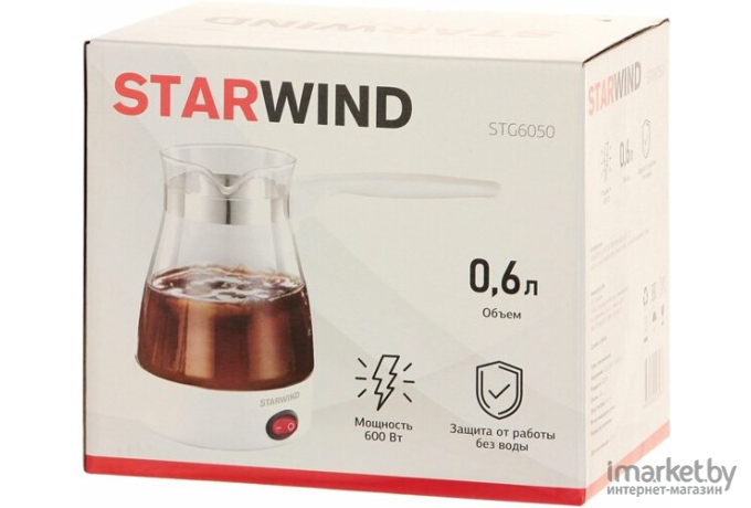 Электрическая турка StarWind STG6050 белый