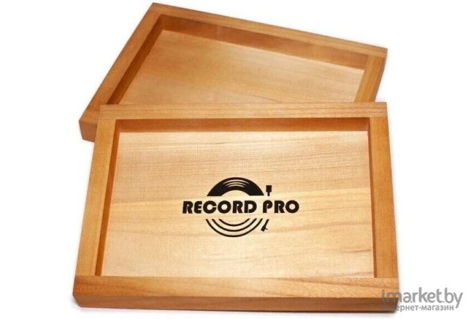 Ящик для хранения винила Record Pro дерево [GK-R41A]