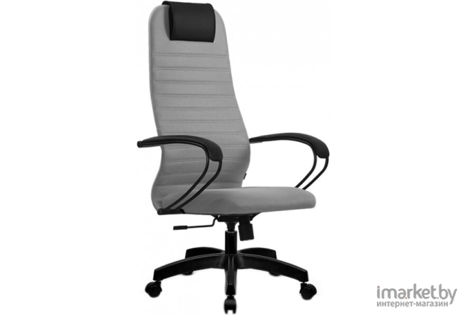 Офисное кресло Метта SU-BP-10 PL светло-серый/светло-серый