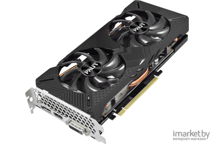 Видеокарта Palit GeForce GTX 1660 Super GP 6GB GDDR6 (NE6166S018J9-1160A-1)