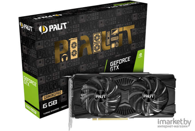 Видеокарта Palit GeForce GTX 1660 Super GP 6GB GDDR6 (NE6166S018J9-1160A-1)